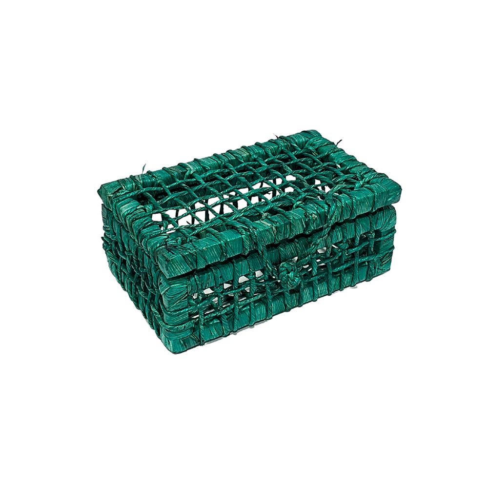 MALETA MINI VERDE PALHA ABERTO N.1